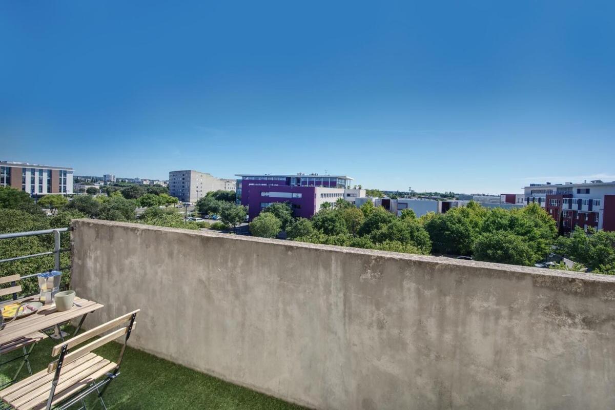 La Palm Room ~ Climatisation ~ Balcon ~ Parking Nimes Ngoại thất bức ảnh